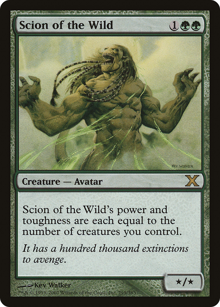 Scion of the Wild - Foil