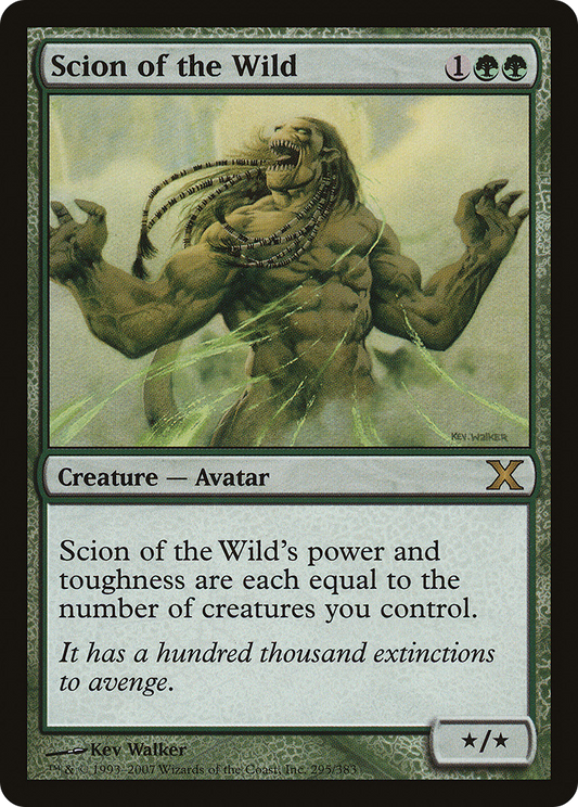 Scion of the Wild - Foil