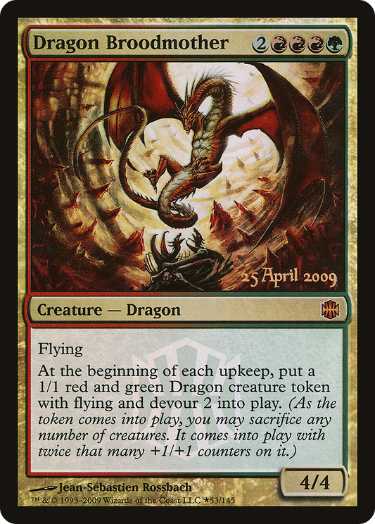 Dragon Broodmother (53) (Prerelease) - Foil
