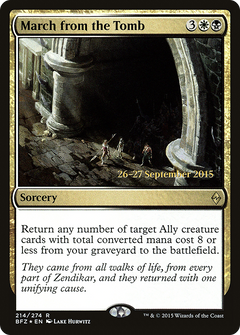 March from the Tomb (214) (Prerelease) - Foil