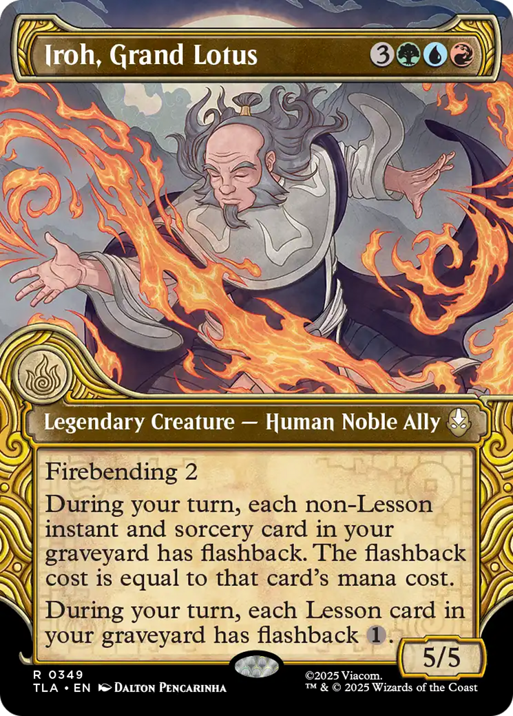 Iroh, Grand Lotus (0349) (Elemental Frame) tla