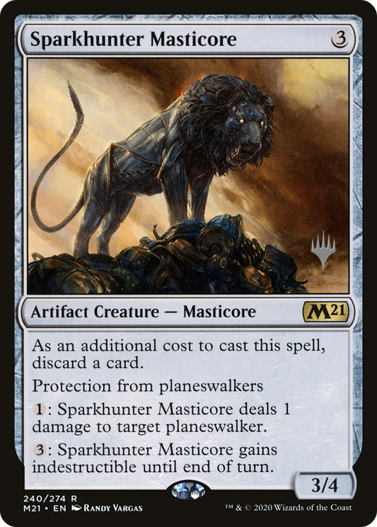 Sparkhunter Masticore (240) (Promo Pack) - Foil