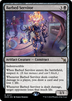 Barbed Servitor (0077) (Promo Pack) - Foil
