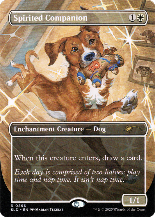 Spirited Companion (0896) (Borderless) - Foil
