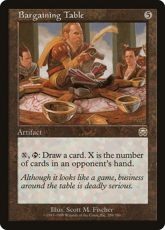 Bargaining Table - Foil