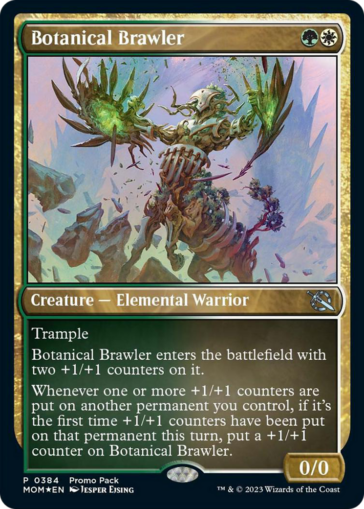 Botanical Brawler (0384) (Promo Pack) - Foil