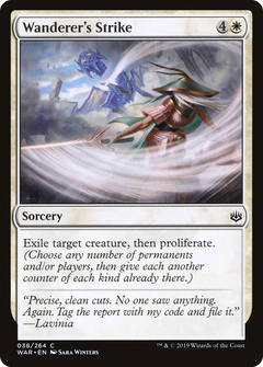 Wanderer's Strike - Foil