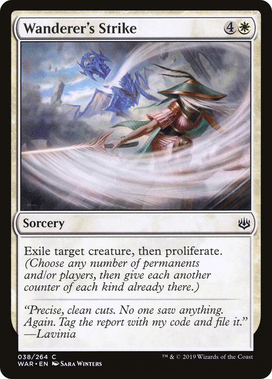Wanderer's Strike - Foil