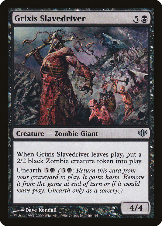 Grixis Slavedriver - Foil