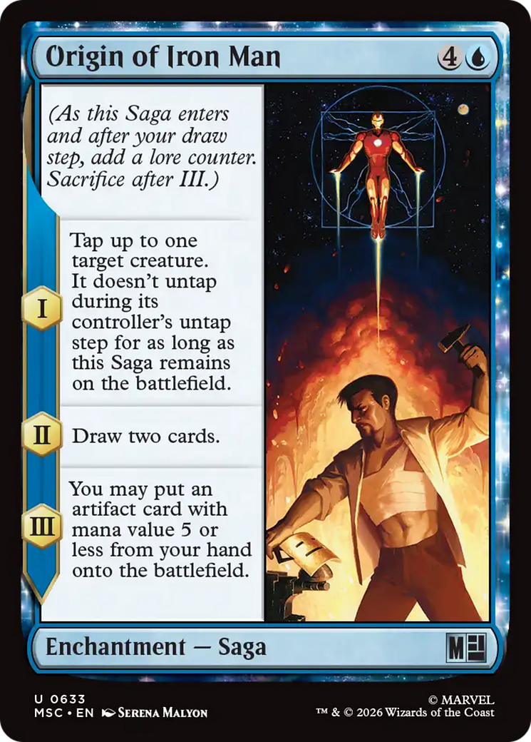 Origin of Iron Man (MSC) - Foil