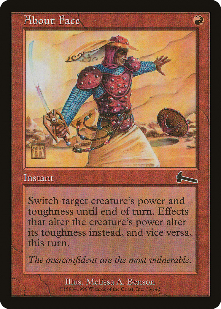 About Face - Foil