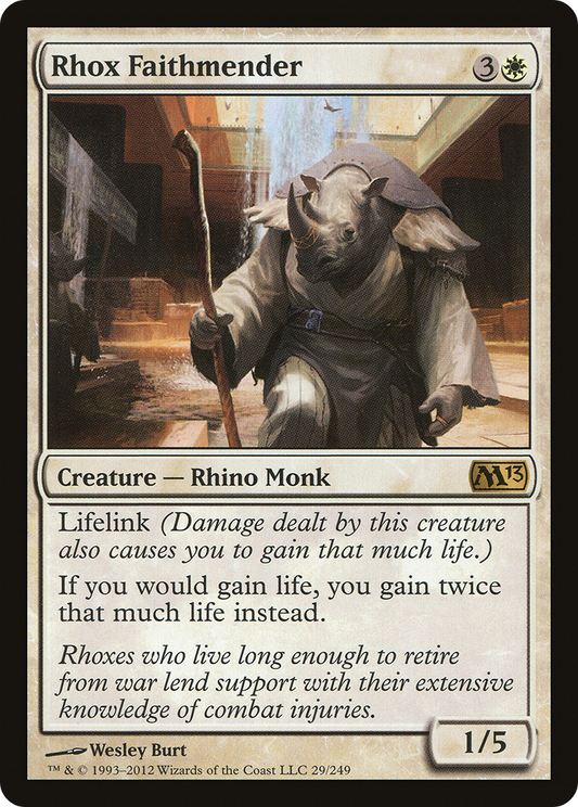 Rhox Faithmender
