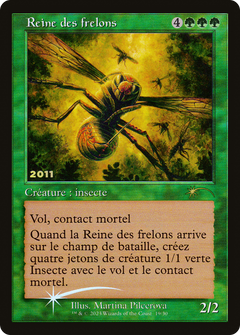 Hornet Queen (019) (2011) (French) (Retro Frame) - Foil