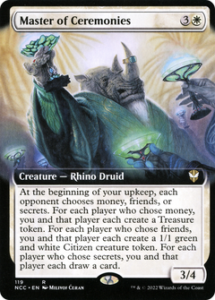 Master of Ceremonies (119) (Extended Art)