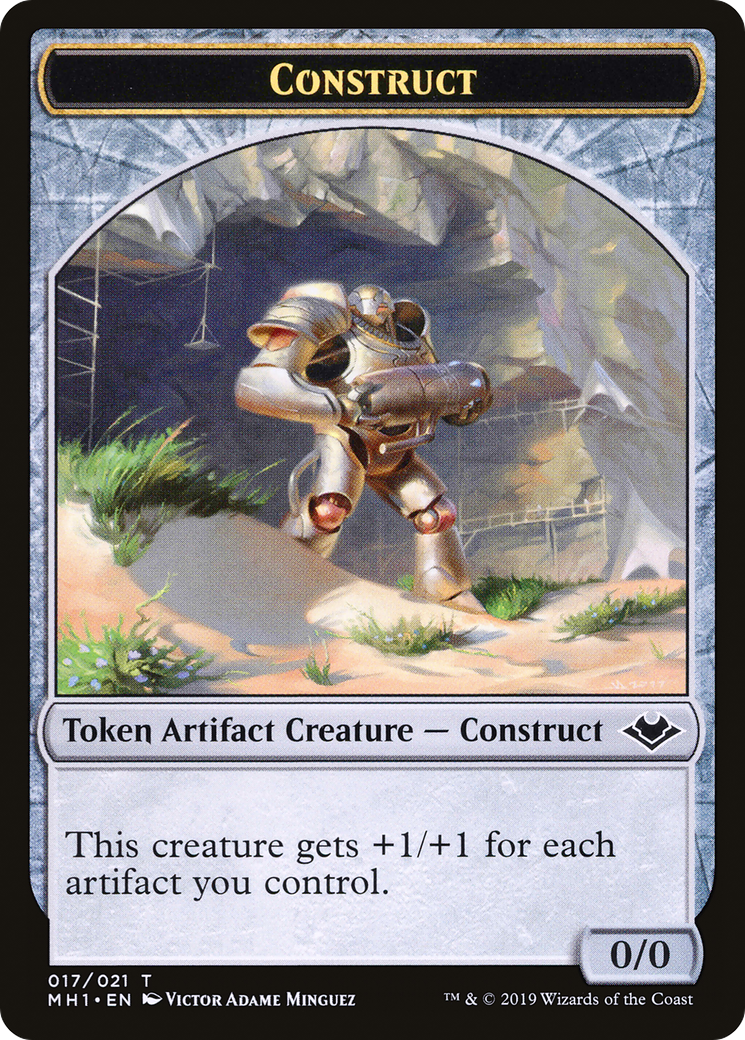 Construct Token (017) - Foil