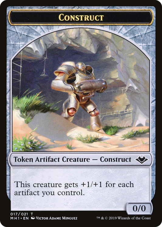 Construct Token (017) - Foil