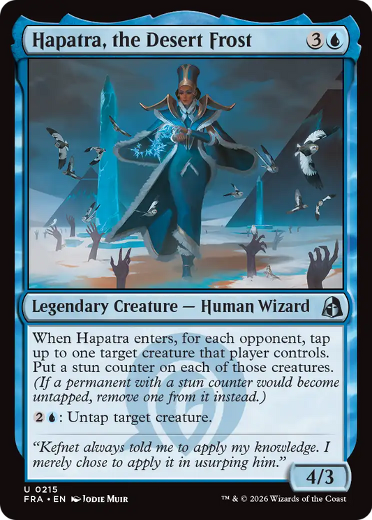 Hapatra, the Desert Frost (FRA)