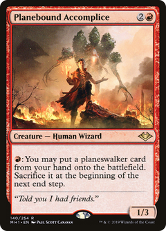 Planebound Accomplice - Foil