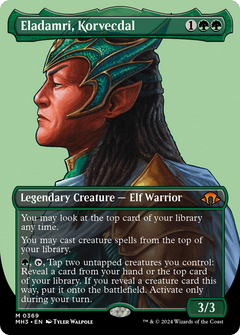 Eladamri, Korvecdal (0369) (Borderless) - Foil