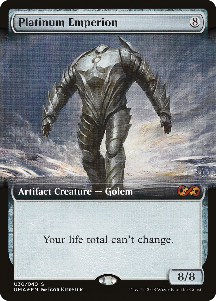 Platinum Emperion (U30) (Extended Art) - Foil
