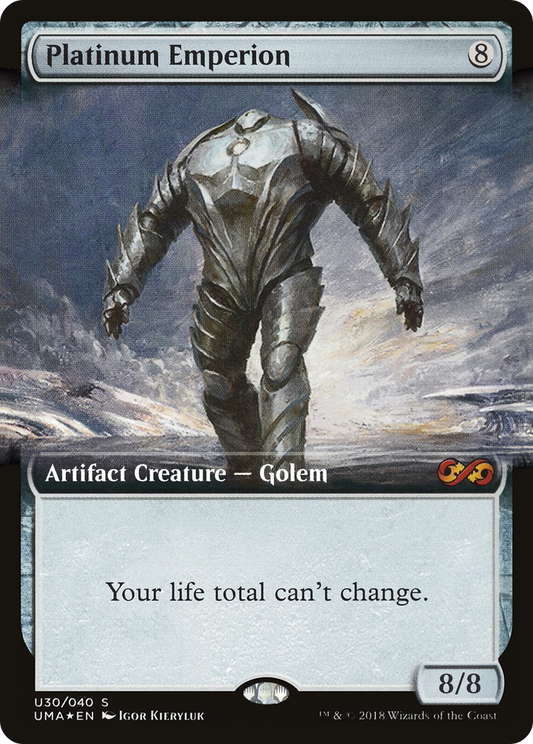 Platinum Emperion (U30) (Extended Art) - Foil
