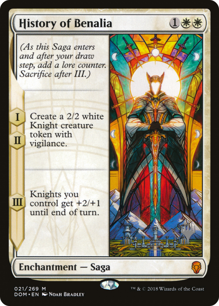 History of Benalia (021) (Promo Pack) - Foil