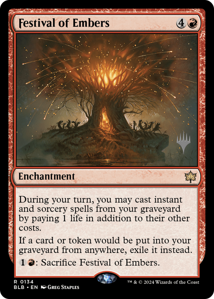 Festival of Embers (0134) (Promo Pack)