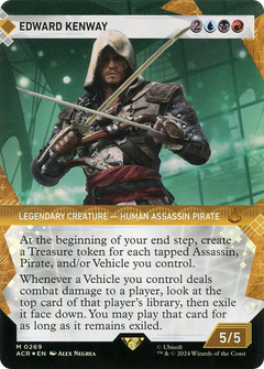 Edward Kenway (0269) (Showcase) - Textured Foil
