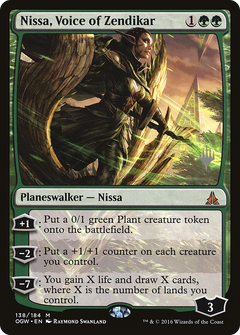 Nissa, Voice of Zendikar (138) (Promo Pack) - Foil