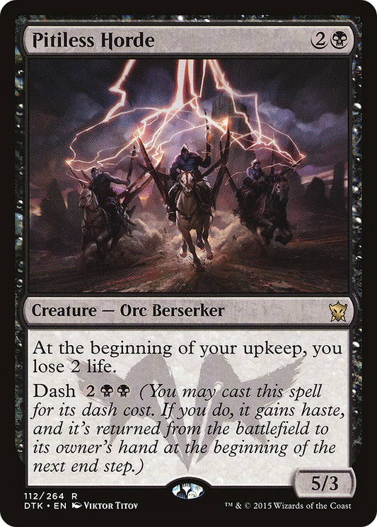 Pitiless Horde - Foil