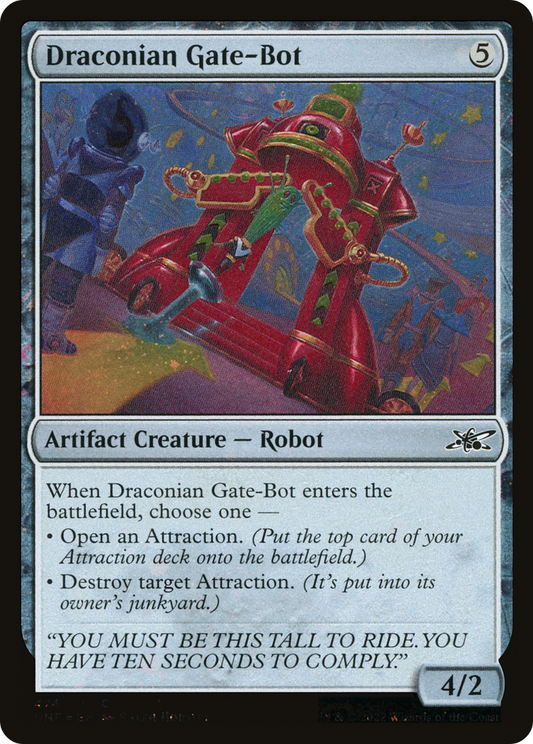 Draconian Gate-Bot (474) - Galaxy Foil