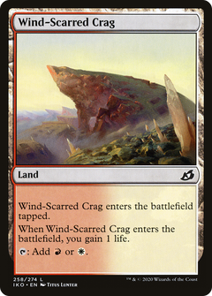 Wind-Scarred Crag - Foil