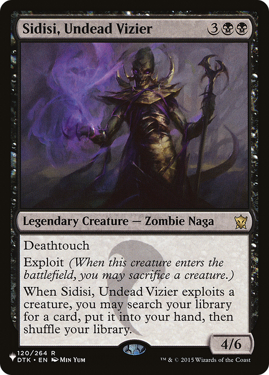 Sidisi, Undead Vizier