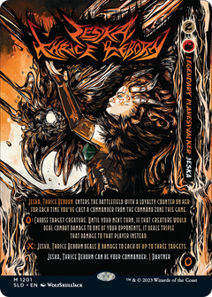 Jeska, Thrice Reborn (1201) (Showcase) - Foil