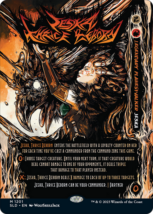 Jeska, Thrice Reborn (1201) (Showcase) - Foil