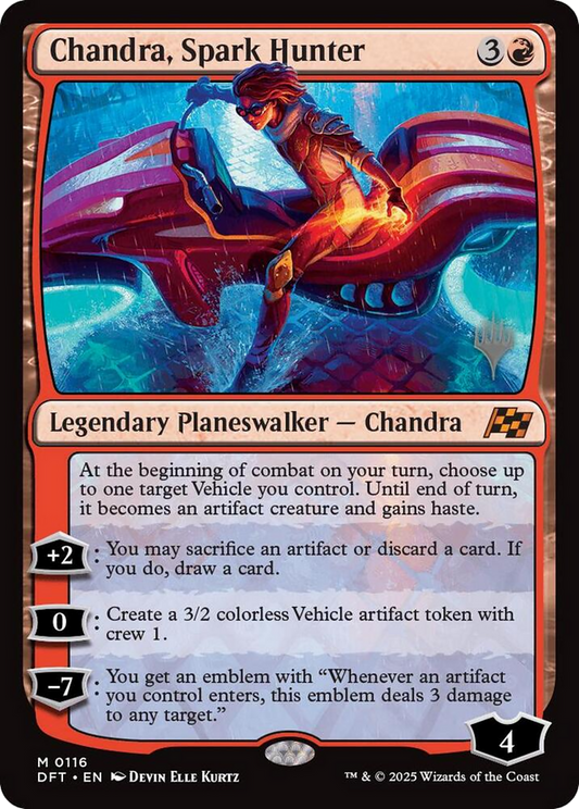 Chandra, Spark Hunter (0116) (Promo Pack) - Foil