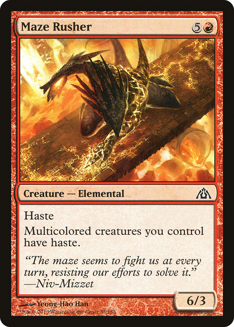 Maze Rusher - Foil