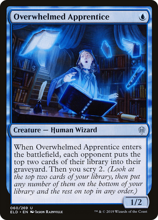 Overwhelmed Apprentice - Foil