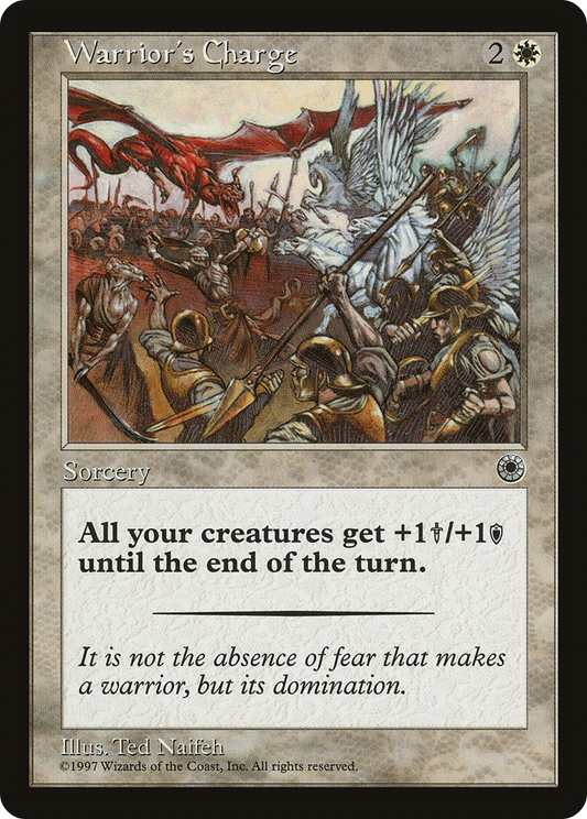 Warrior's Charge (With Flavour Text)