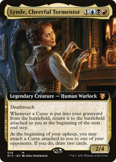 Lynde, Cheerful Tormentor (076) (Extended Art)