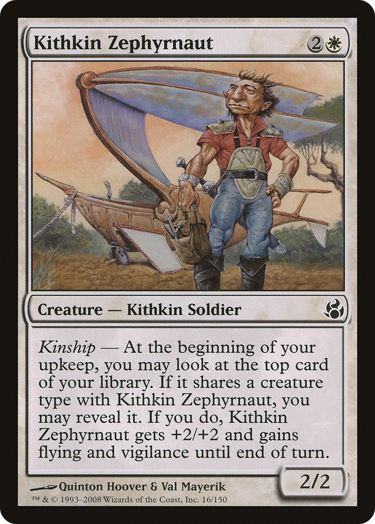 Kithkin Zephyrnaut - Foil