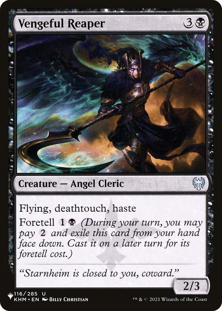 Vengeful Reaper (KHM-116) (PLST)