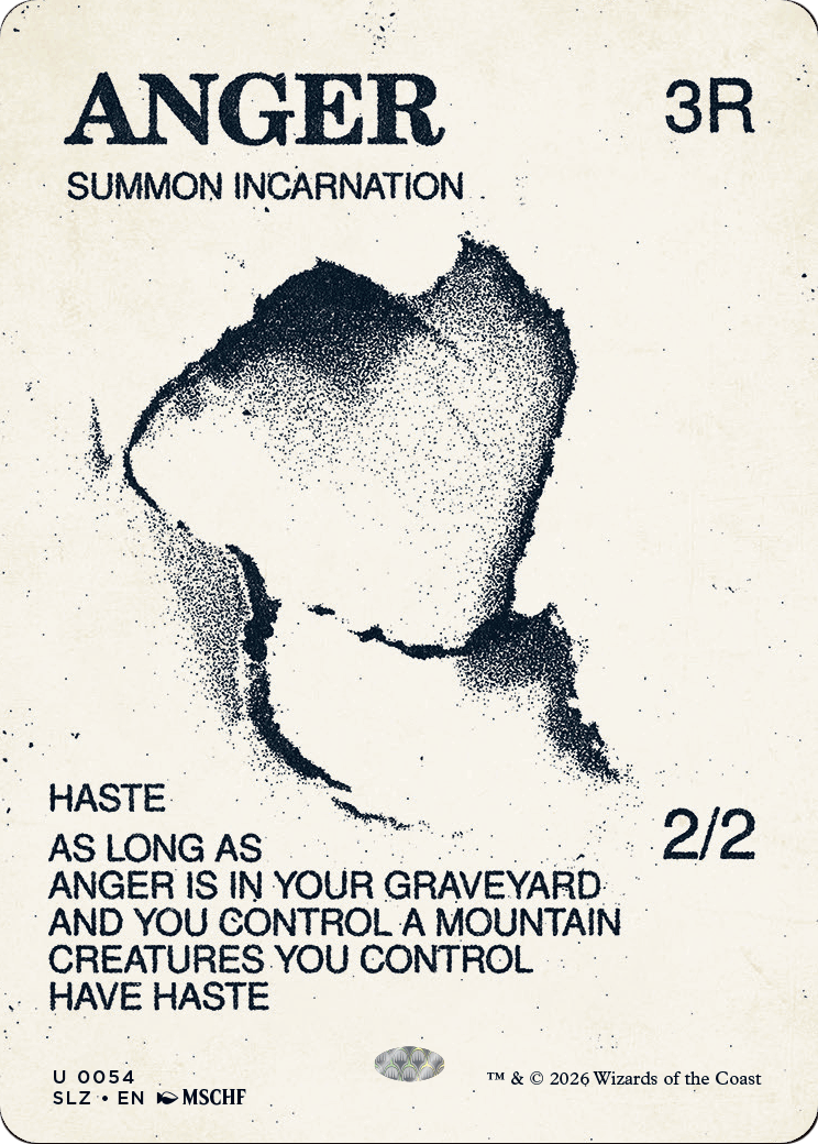 Anger (0054) (Showcase) (SLZ)