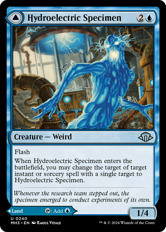 Hydroelectric Specimen // Hydroelectric Laboratory (MH3)