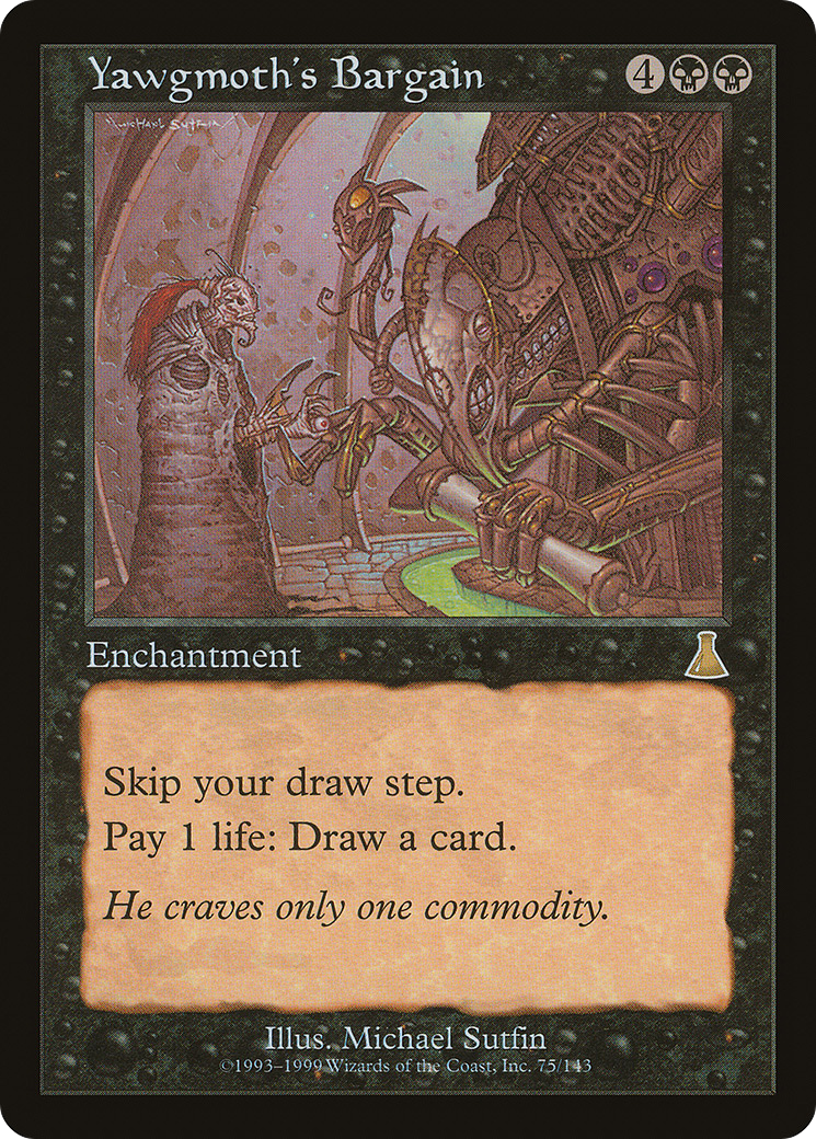 Yawgmoth's Bargain - Foil