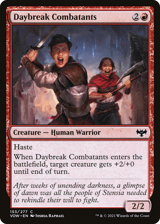 Daybreak Combatants - Foil