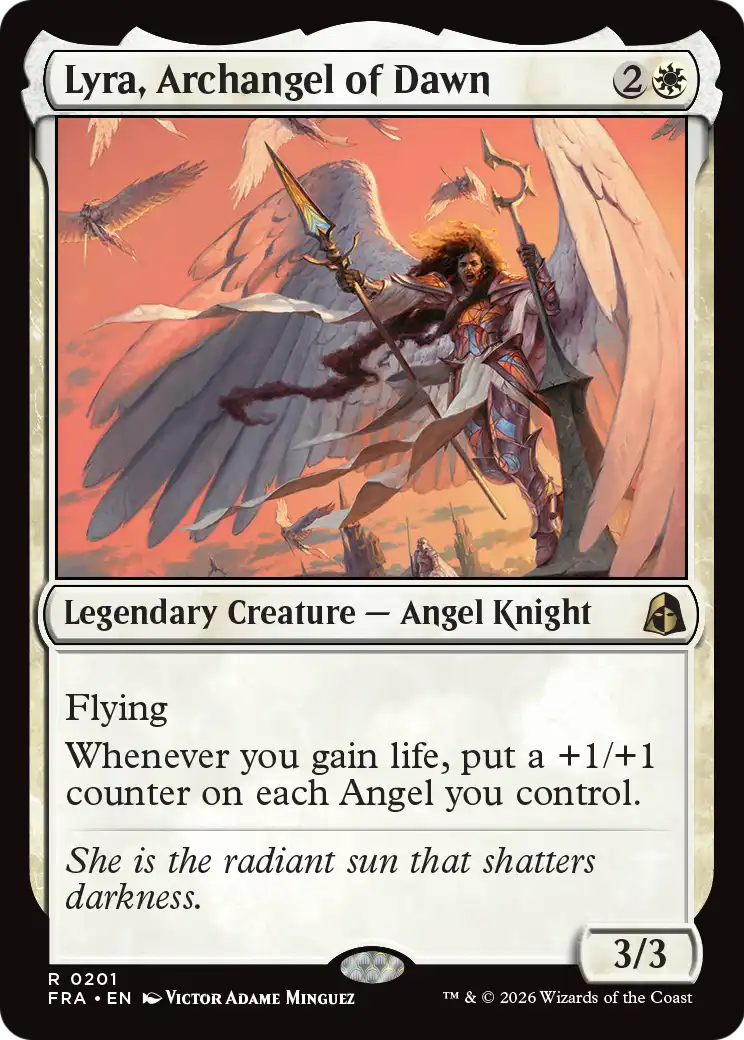 Lyra, Archangel of Dawn (FRA) - Foil