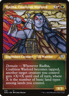 Radha, Coalition Warlord (310) (Showcase) - Foil
