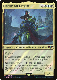Inquisitor Greyfax - Surge Foil