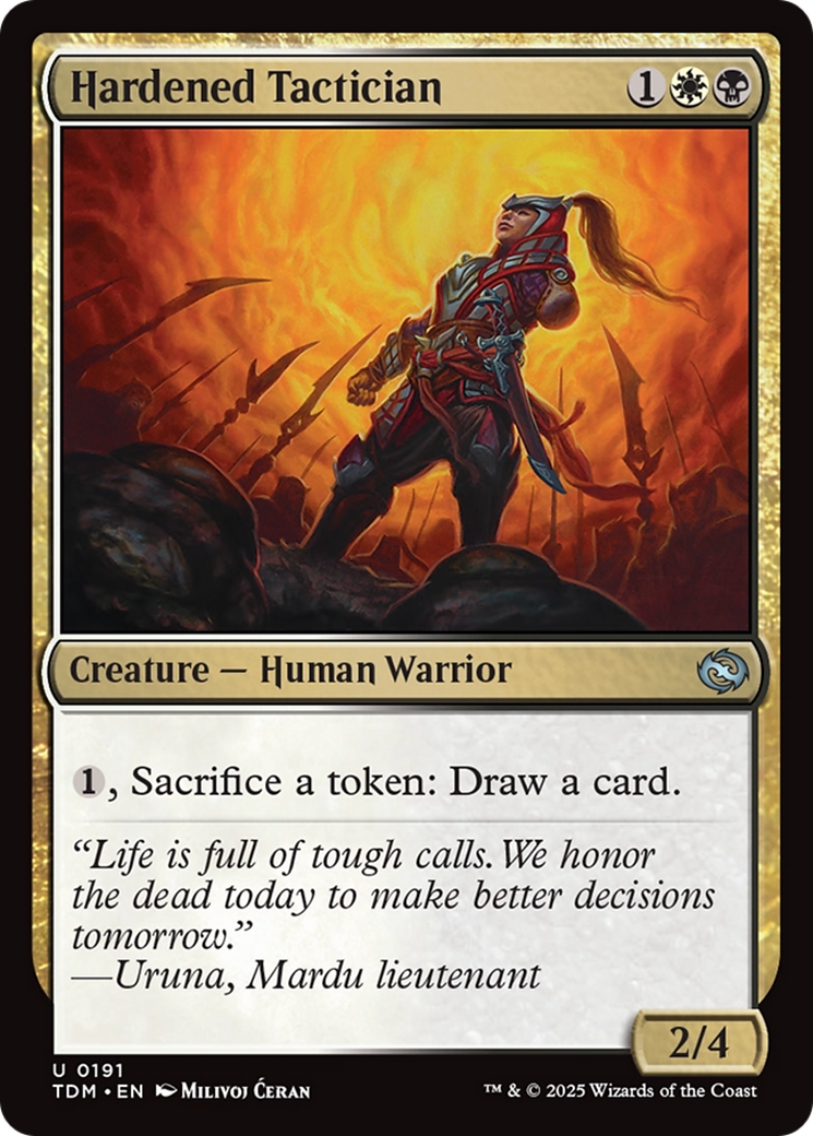 Hardened Tactician - Foil